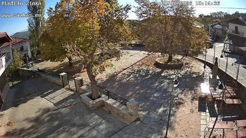 Στιγμιότυπο από την κάμερα της πλατείας